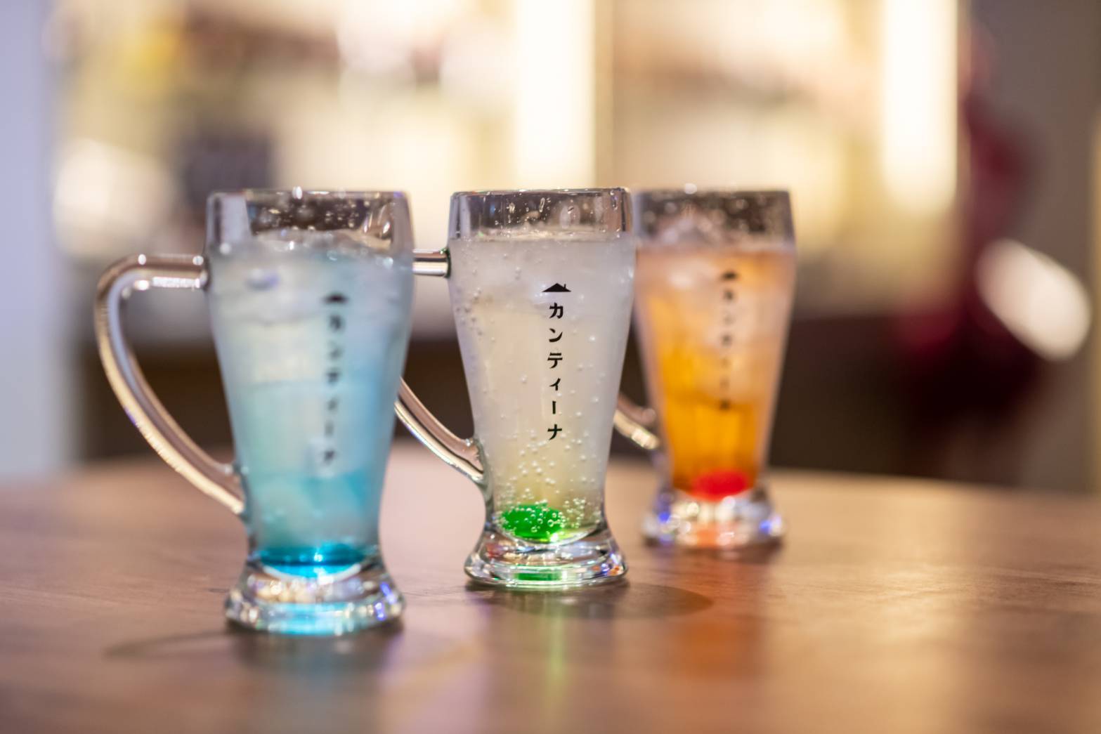 釧路港ハイボール・マリモハイボール・夕日ハイボール