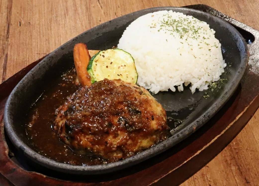 つくねバーグプレート