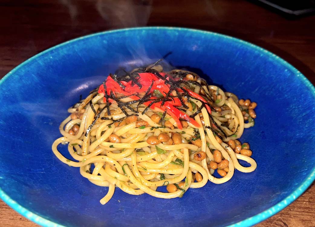 特製納豆パスタ