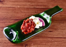 クリームチーズとチャンジャ